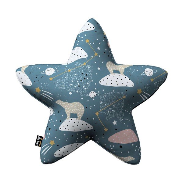 Bērnu spilvens Lucky Star – Yellow Tipi