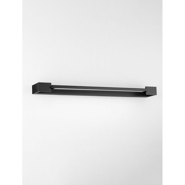 Matēti melna alumīnija LED sienas lampa Arga – Nova Luce-image-3