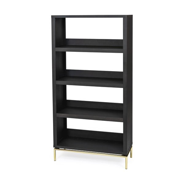 Grāmatu skapis Black Woodman Pimlico, 90 x 173 cm-image-2