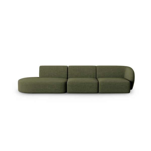 Zaļš dīvāns 302 cm Shane – Micadoni Home