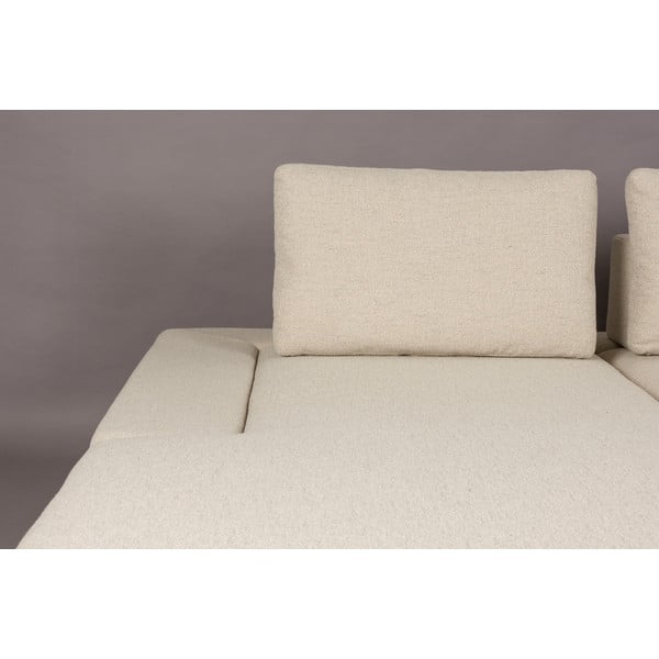 Krēmkrāsas stūra dīvāns (ar kreiso stūri) Shelly – Dutchbone-image-4