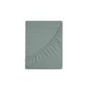 Zaļš flaneļa palags ar gumiju 140x200 cm – Good Morning