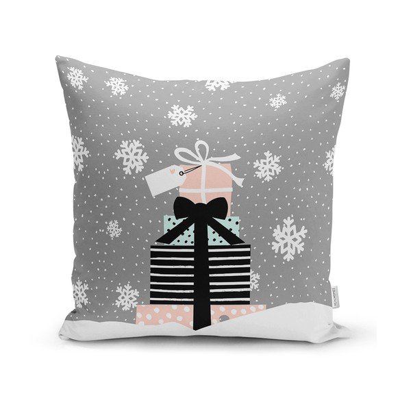 Spilvendrāna ar Ziemassvētku motīvu 43x43 cm – Mila Home