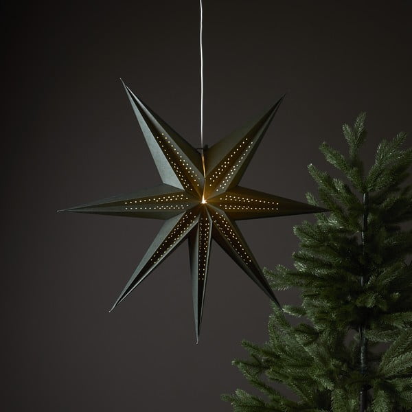 Zaļš Ziemassvētku gaismas dekors ø 60 cm Point – Star Trading