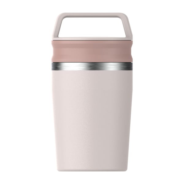 Gaiši rozā nerūsējošā tērauda termokrūze 230 ml Café-To-Go Travel Mug Rose Quartz – Stanley-image-4