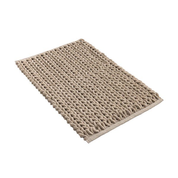 Gaiši brūns vannas istabas paklājiņš 50x80 cm Ariel – douceur d'intérieur-image-4