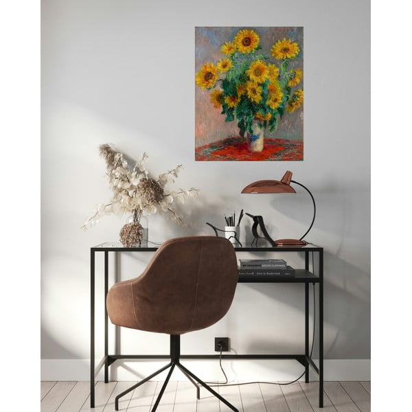 Gleznas reprodukcija 40x50 cm Bouquet of Sunflowers – Fedkolor-image-1