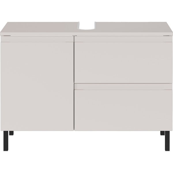 Krēmkrāsas zems skapītis zem izlietnes 80x56 cm Salinas – Germania-image-2