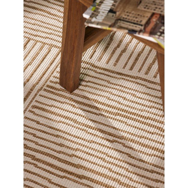 Krēmkrāsas/dabīga toņa iekštelpu un āra paklājs 120x170 cm Haringey Nightingale – Ted Baker-image-2