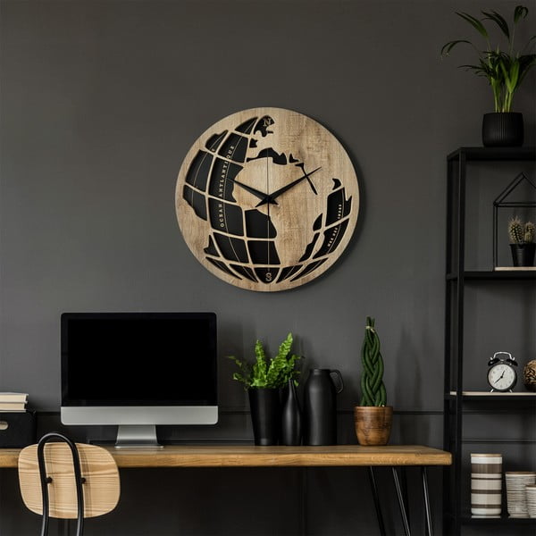 Sienas pulkstenis ø 57 cm Oliver – Styler-image-2