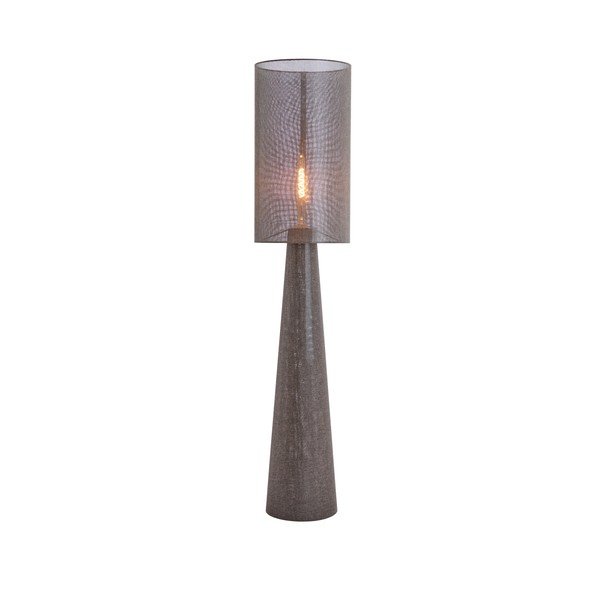 Brūna stāvlampa ar auduma abažūru (augstums 180 cm) Micky – Light & Living-image-3