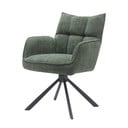 Zaļi polsterēti ēdamistabas krēsli (2 gab.) Marilla – Unique Furniture