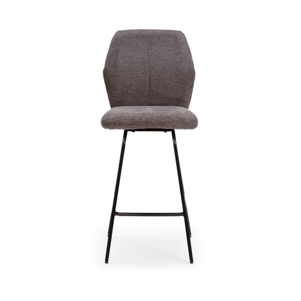 Tumši pelēki bāra krēsli (4 gab.) 65 cm Bei – Marckeric-image-2