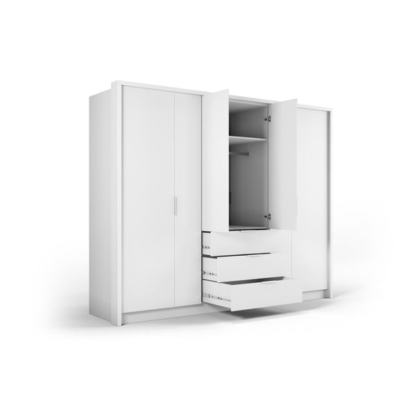 Balts skapis 255x217 cm Wells – Cosmopolitan Design-image-4