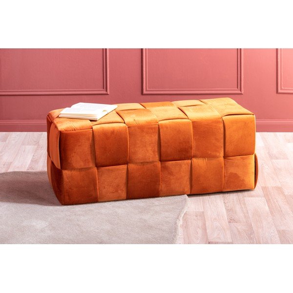 Oranžs samta puds Weaved – Leitmotiv-image-1