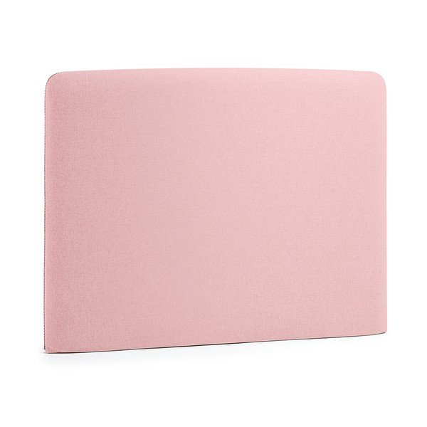 Rozā polsterēts gultas galvgalis 108x76 cm Dyla – Kave Home