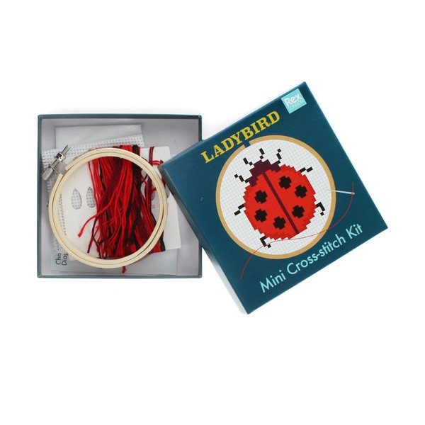 Radošais komplekts Cross-stitch Kit Ladybird – Rex London-image-2