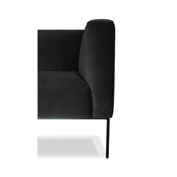 Melns divvietīgs dīvāns Windsor & Co. Dīvāni Neptūns-image-3