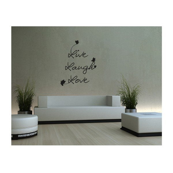 Ambiance Live Laugh Love uzlīme, 55 x 45 cm-image-2