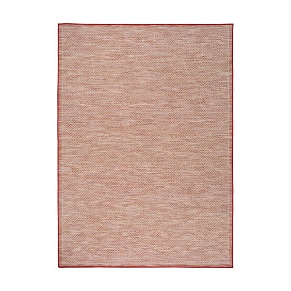 Sarkans universāls paklājs Kiara, piemērots izmantošanai ārpus telpām, 170 x 120 cm