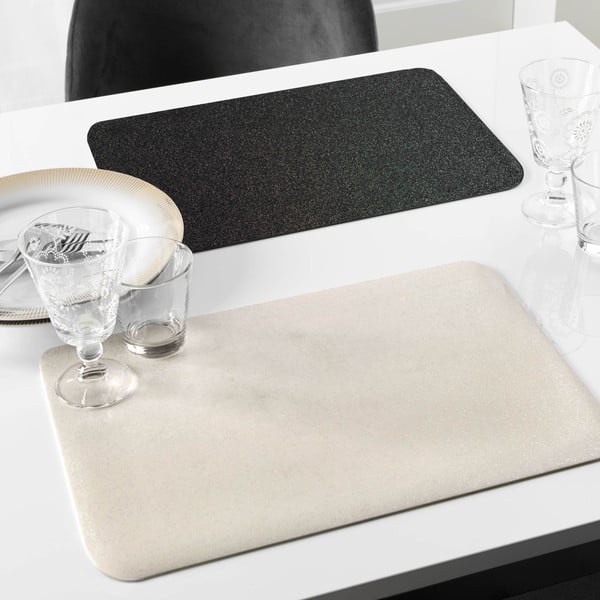 Plastmasas galda paliktnis 30x44 cm Glitter – douceur d'intérieur-image-1