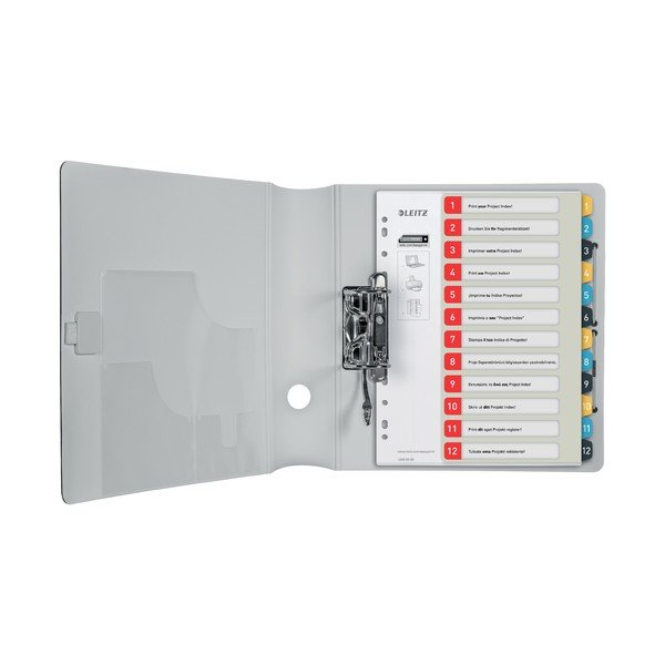 Satura rādītājs ar 12 uzlīmēm Leitz, A4-image-2