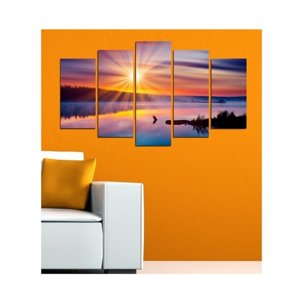 Daudzdaļīgs 3D Art Mardo Sunset, 102 x 60 cm-image-1