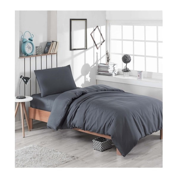 Gultas veļa ar gultas pārklāju vienvietīgai gultai Reterro Larika, 160 x 220 cm