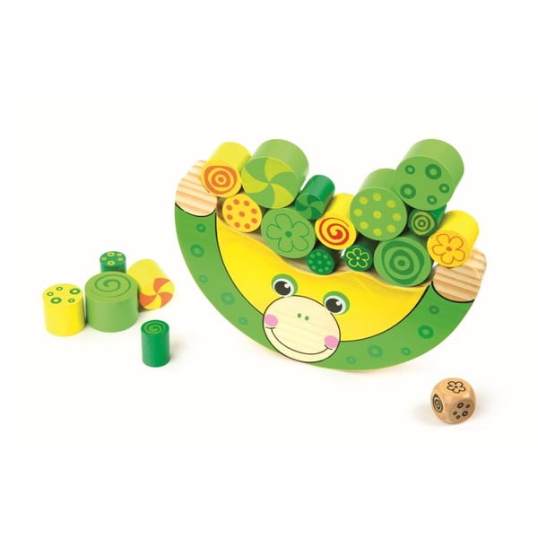 Koka rotaļlieta Legler Balancing Frog