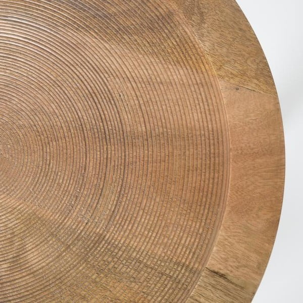 Mango koka žurnālgaldiņš Zuiver Dendron, ⌀ 43 cm-image-3
