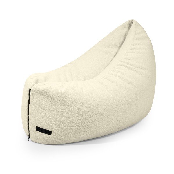 Krēmkrāsas bērnu sēžammaiss no buklē auduma Clip Clap 90 – SLOWDOWN