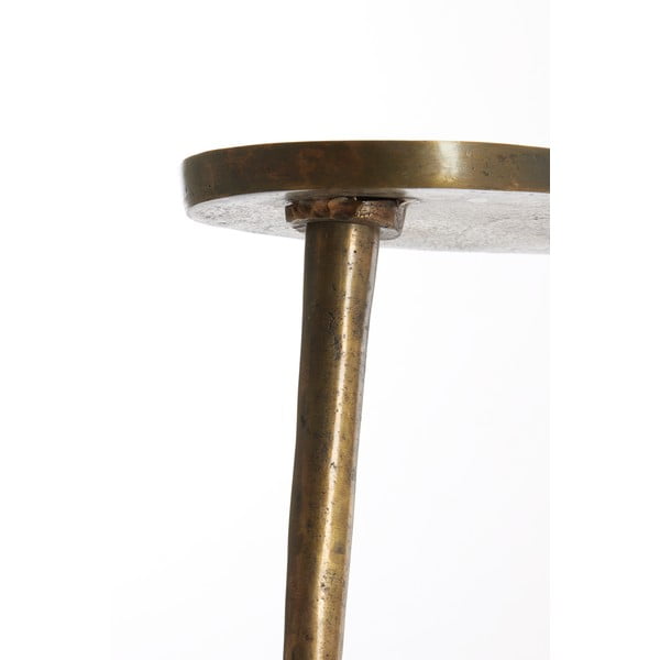 Metāla sānu galdiņš 30x53 cm Lienz – Light & Living-image-3