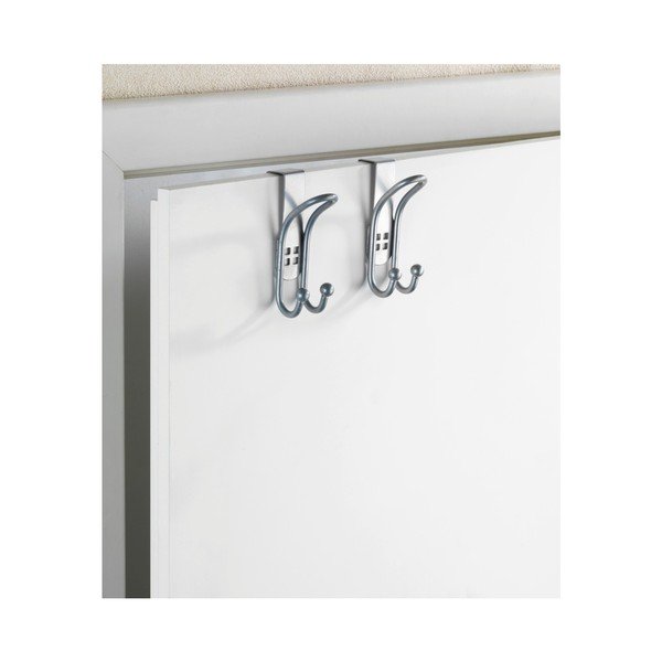 2 durvju āķu komplekts sudraba krāsā Wenko Door Hook-image-4