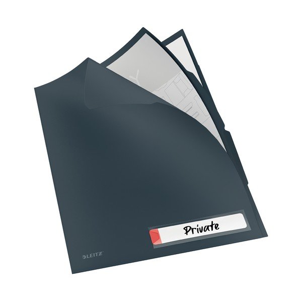 Pelēka šķirošanas mape Leitz Cosy, A4-image-2