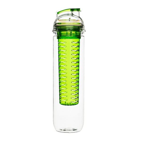 Zaļa pudele ar difuzoru Sagaform Fresh, 800 ml