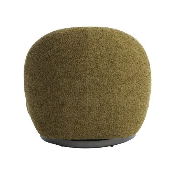 Zaļš atpūtas krēsls no buklē auduma Gumaca – Light & Living-image-3