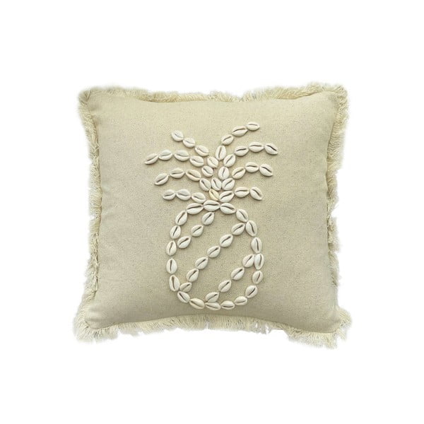 Kokvilnas spilvendrāna 43x43 cm Seashells – Mioli Decor