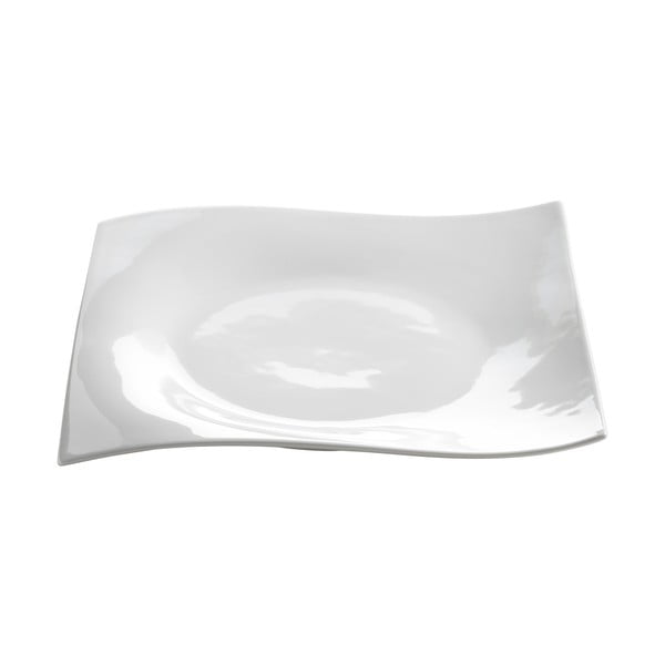 Balts porcelāna šķīvis Maxwell & Williams Motion, 27,5 x 27,5 cm