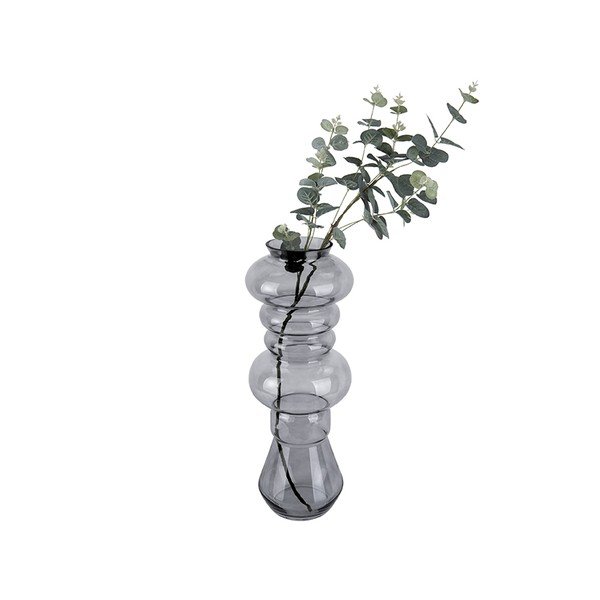 Pelēka stikla vāze PT LIVING Morgana, augstums 50 cm-image-2