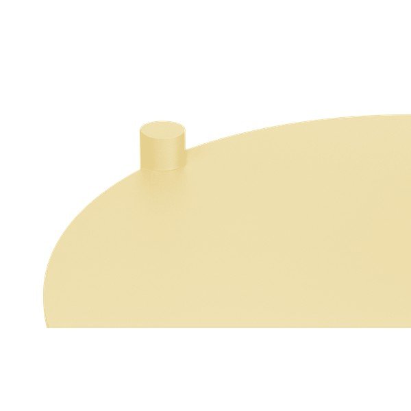 Tērauda apaļš sānu galdiņš 41x40 cm Ande – noo.ma-image-4