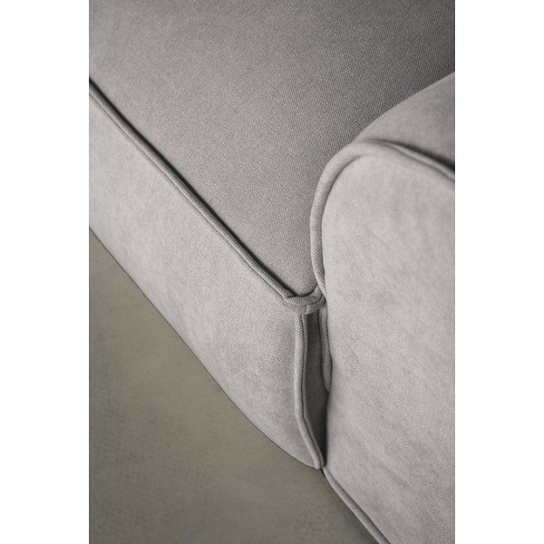 Gaiši pelēks stūra dīvāns (ar labo stūri/U veida) Flex Felix – Miuform-image-4