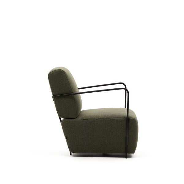 Zaļš atpūtas krēsls Gamer – Kave Home-image-3