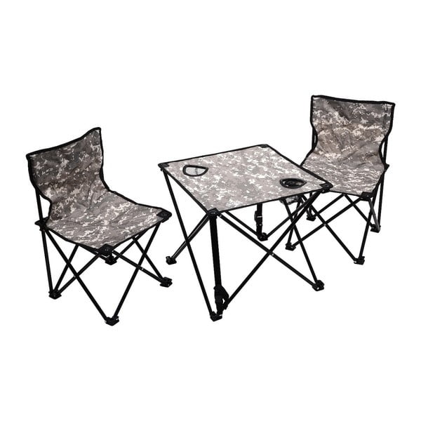 2 saliekamo kempinga krēslu un galda komplekts Cattara Verona