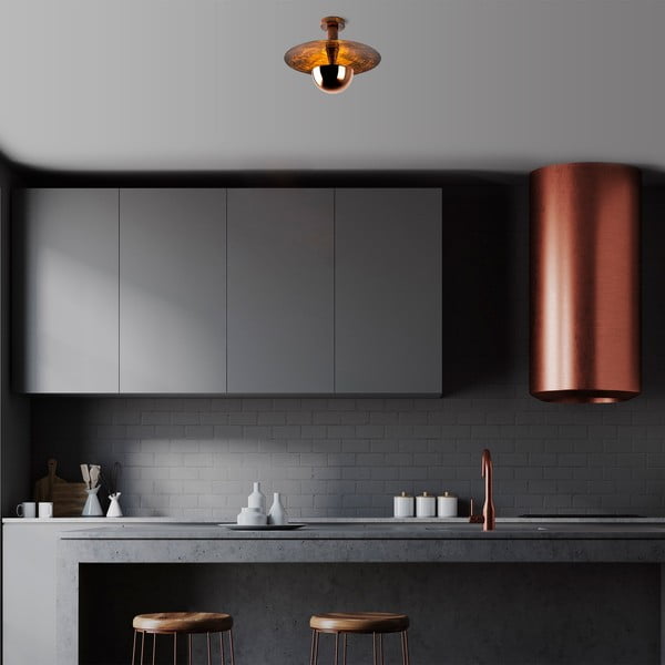 Vara krāsas griestu lampa ar metāla abažūru ø 38 cm Kurt – Opviq lights-image-4