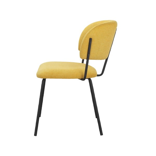 Dzelteni pusdienu krēsli (2 gab.) Claudia – Støraa-image-4