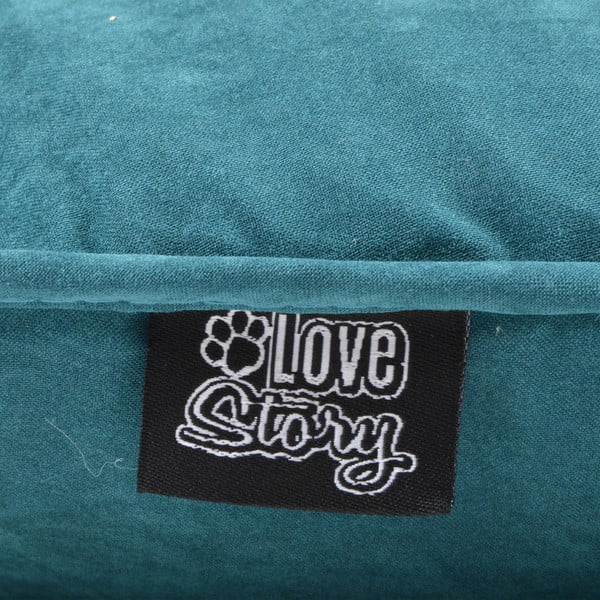 Zaļganzila gulta suņiem 58x77 cm – Love Story-image-2