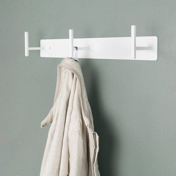 Balts metāla sienas pakaramais 44 cm Chapman – Spinder Design-image-1