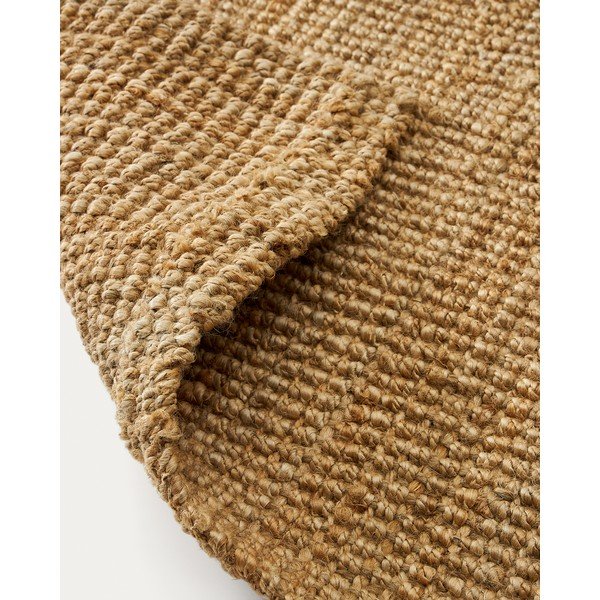Dabīga toņa ar rokām darināts džutas paklājs 160x230 cm Madelin – Kave Home-image-3