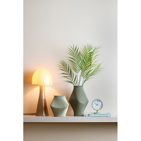 Okera dzeltena galda lampa ar stikla abažūru (augstums 45 cm) Bombin – Leitmotiv-image-1