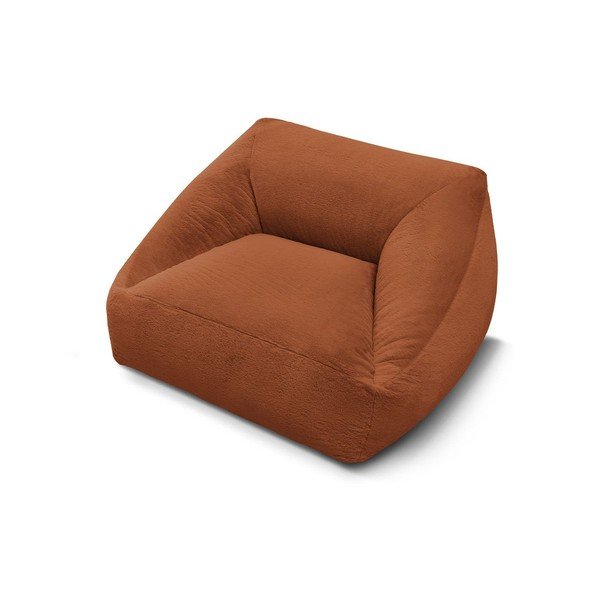 Oranžs sēžammaiss no mākslīgās kažokādas Lilibet – Bobochic Paris-image-4